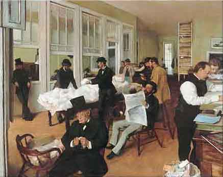 NEW ORLEANS'DAKİ PAMUK PAZARI