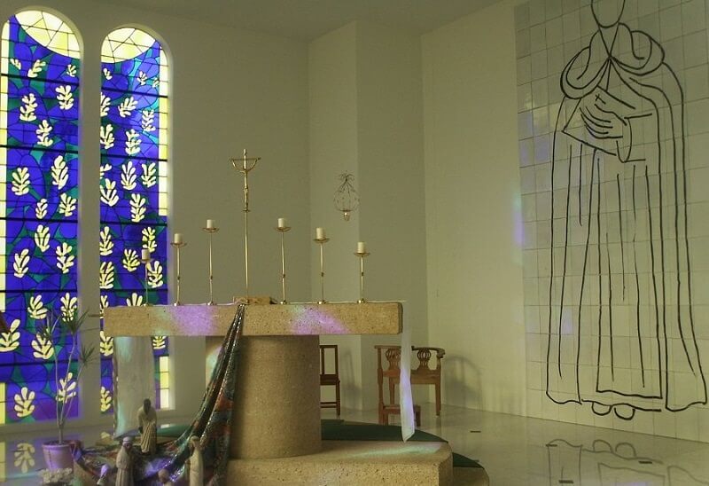 Vence'deki Rosarie Şapeli