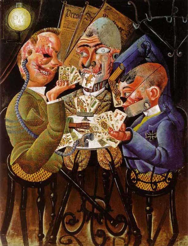 Skat Oyuncuları - Otto Dix