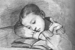 portrait-of-juliette-courbet-as-a-sleeping-child-1841