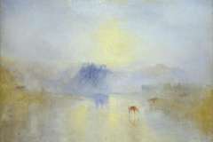 Norham Castle, Sunrise c.1845 Joseph Mallord William Turner 1775-1851 Accepted by the nation as part of the Turner Bequest 1856 http://www.tate.org.uk/art/work/N01981