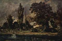 the-view-of-salisbury-cathedral-from-the-river-with-the-house-of-the-archdeacon-fischer-1820