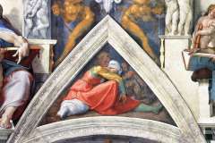 The ancestors of Christ - Asa by Michelangelo.jpg