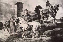 horses-going-to-a-fair