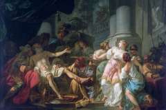 The death of Seneca 
*oil on canvas 
*123 x 160 cm 
*1773