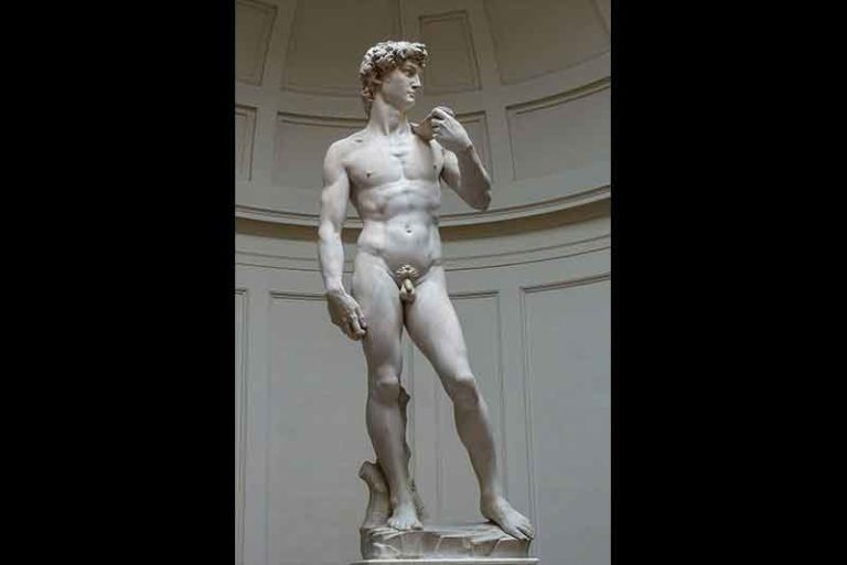 5 metre 17 cm’lik Davut heykeli Michelangelo – Floransa