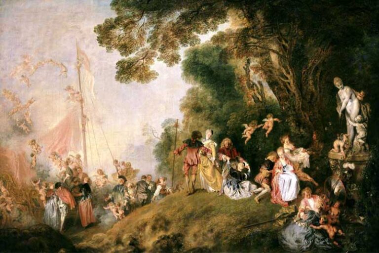 Antoine Watteau: Rokoko’nun Kurucusu ve Hüzünlü Şenliklerin Ressamı