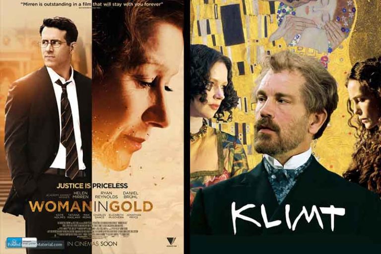 Tablolarini altinla bezeyen Klimt ve eserlerini konu alan filmler
