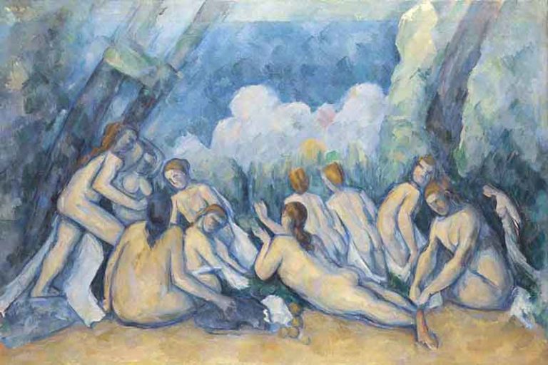 Cezanne-Yıkananlar