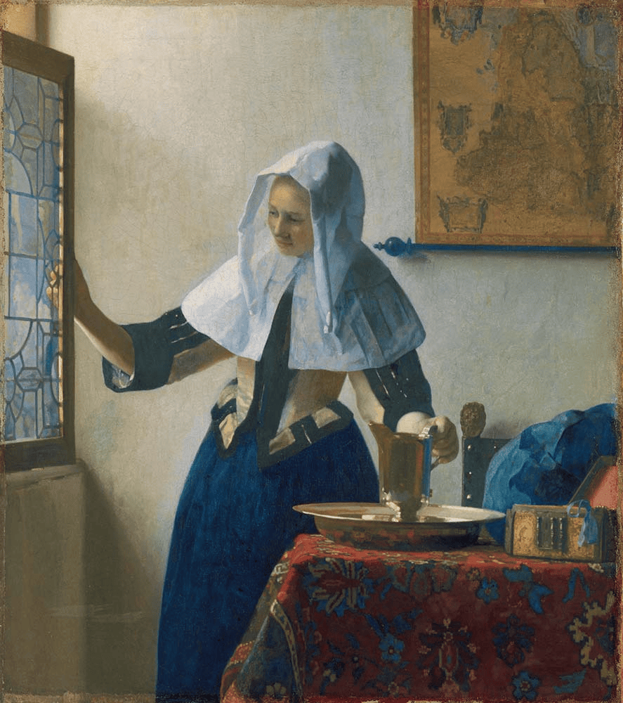 Johannes Vermeer — Su Testili Genç Kadın