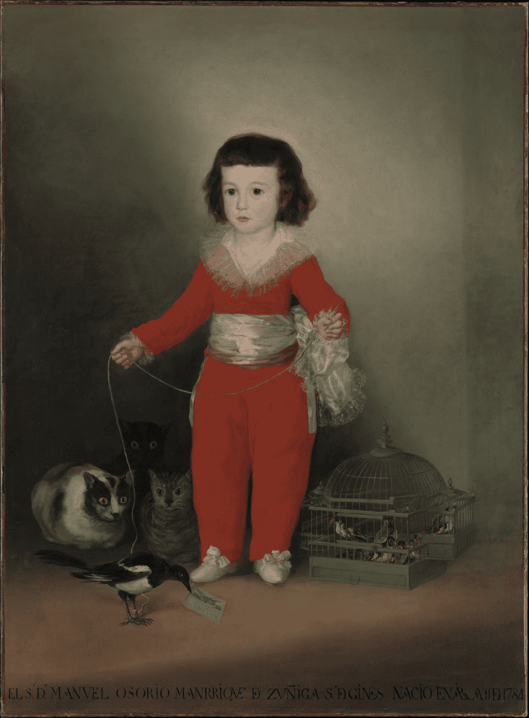 Francisco de Goya — Manuel Osorio Manrique de Zuniga