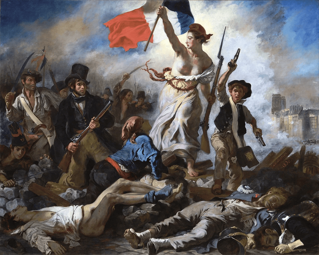 Eugène Delacroix — Halka Yol Gösteren Özgürlük