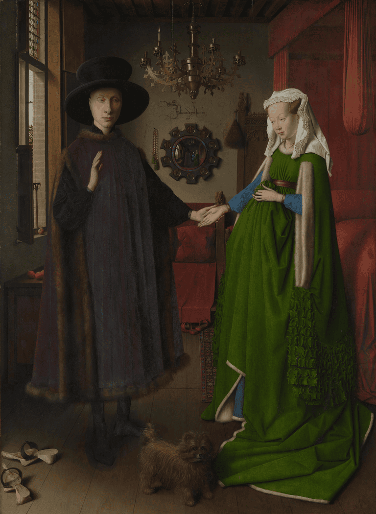 Jan van Eyck — Arnolfini Portresi