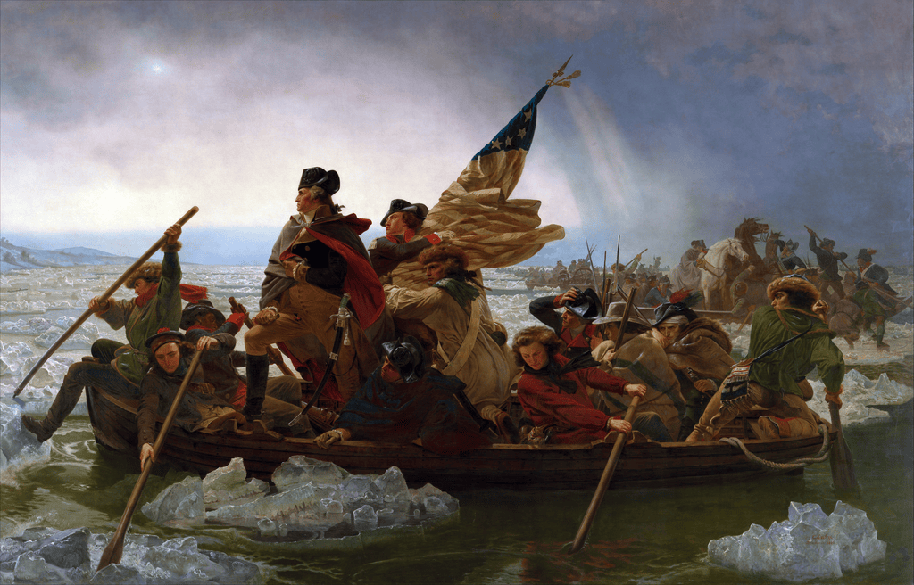 Emanuel Leutze — Washington Delaware Nehri'ni Geçerken