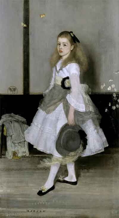 Whistler'ın Miss Cicely Alexander portresi