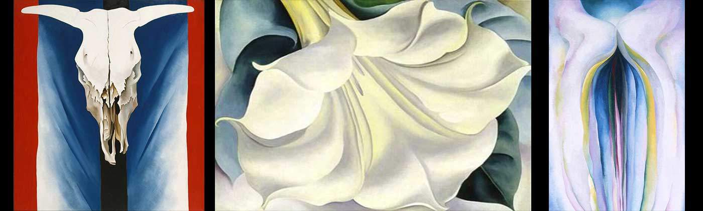 Georgia O'Keeffe filminden bir kare