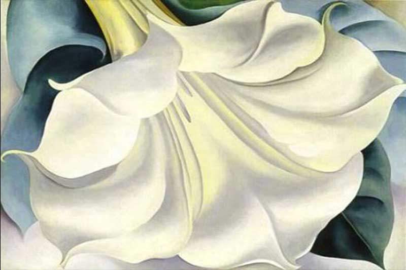Georgia O'Keeffe filminden bir kare