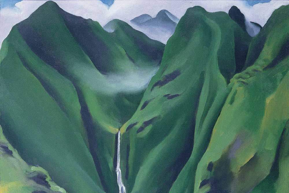 Georgia O'Keeffe filminden bir kare