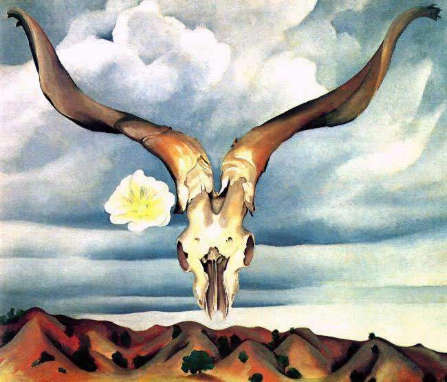 Georgia O'Keeffe filminden bir kare