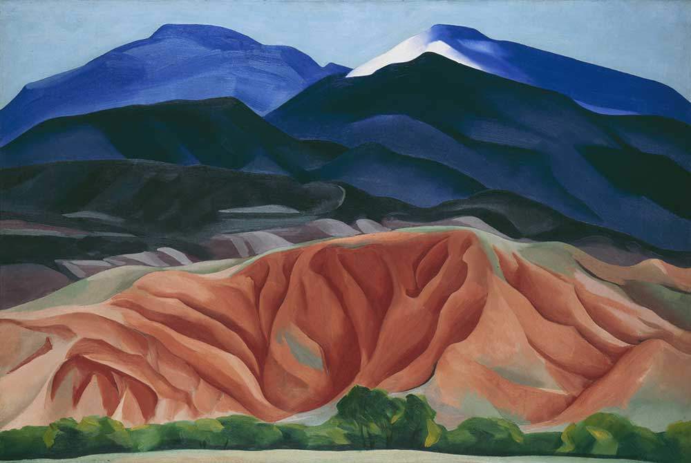 Georgia O'Keeffe filminden bir kare
