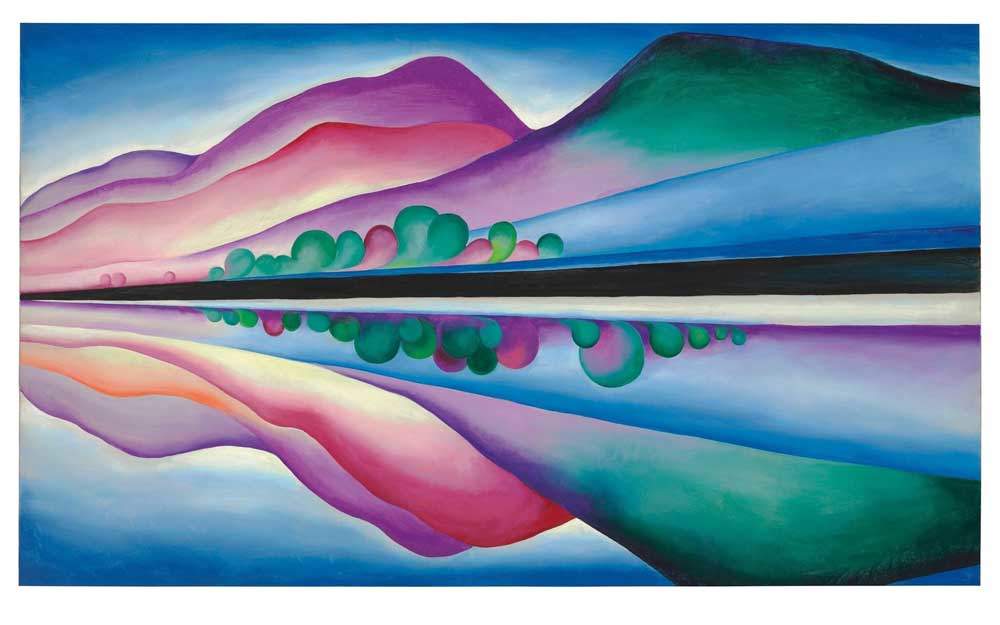 Georgia O'Keeffe filminden bir kare