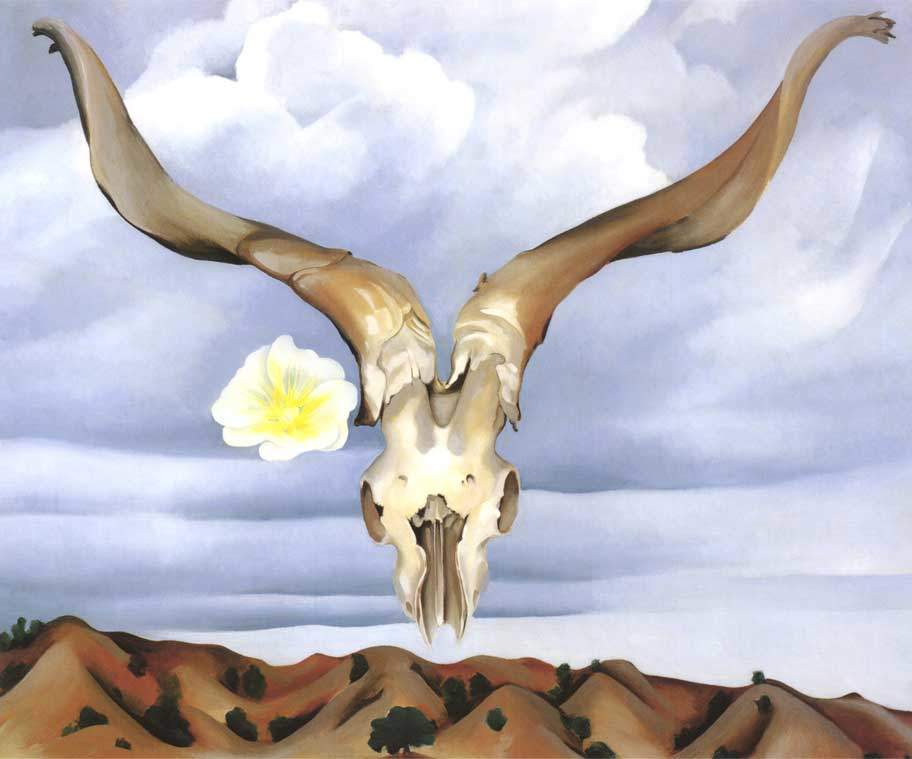 Georgia O'Keeffe filminden bir kare
