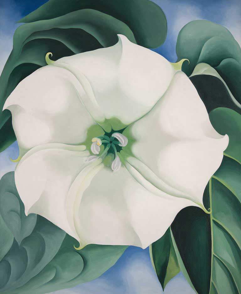 Georgia O'Keeffe filminden bir kare