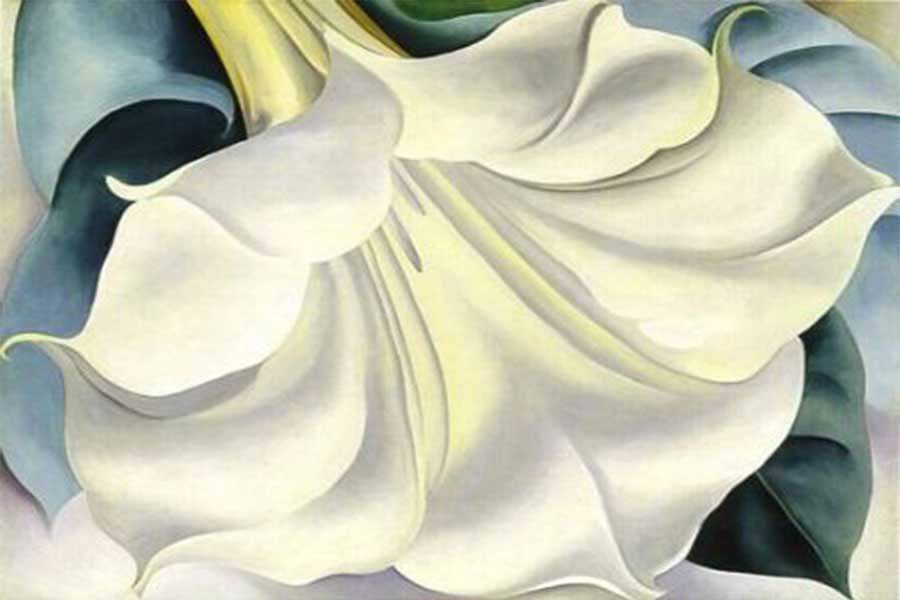 Georgia O'Keeffe filminden bir kare