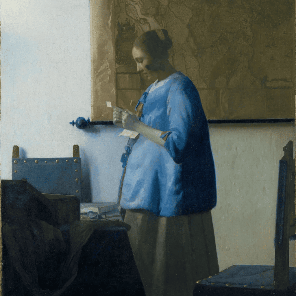 Johannes Vermeer — Mektup Okuyan Kadın