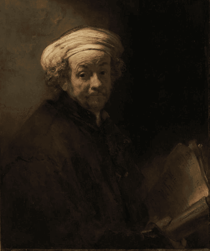 Rembrandt — Havari Pavlus Olarak Otoportre