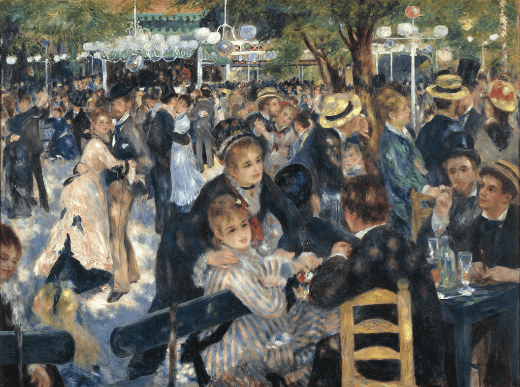Auguste Renoir — Moulin de la Galette'te Dans