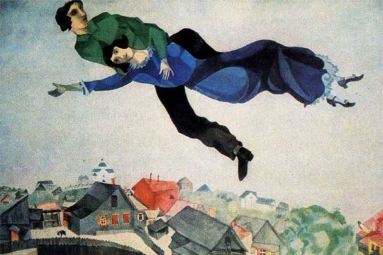 Marc Chagall: Aşıkları Gökyüzünde Uçuran Ressam