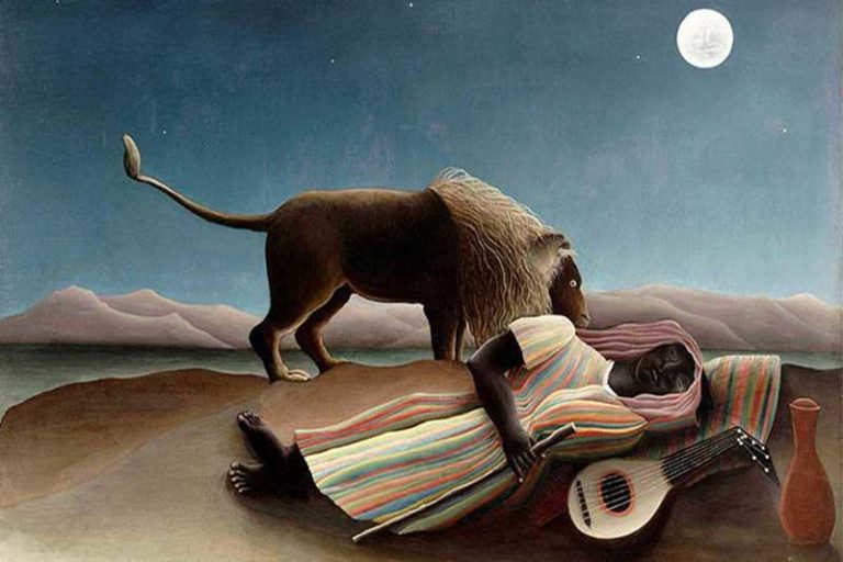 Resmi resim eğitimi almayan naif sanatçı Henri Rousseau