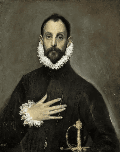 El Greco — Elini Göğsüne Koymuş Soylu