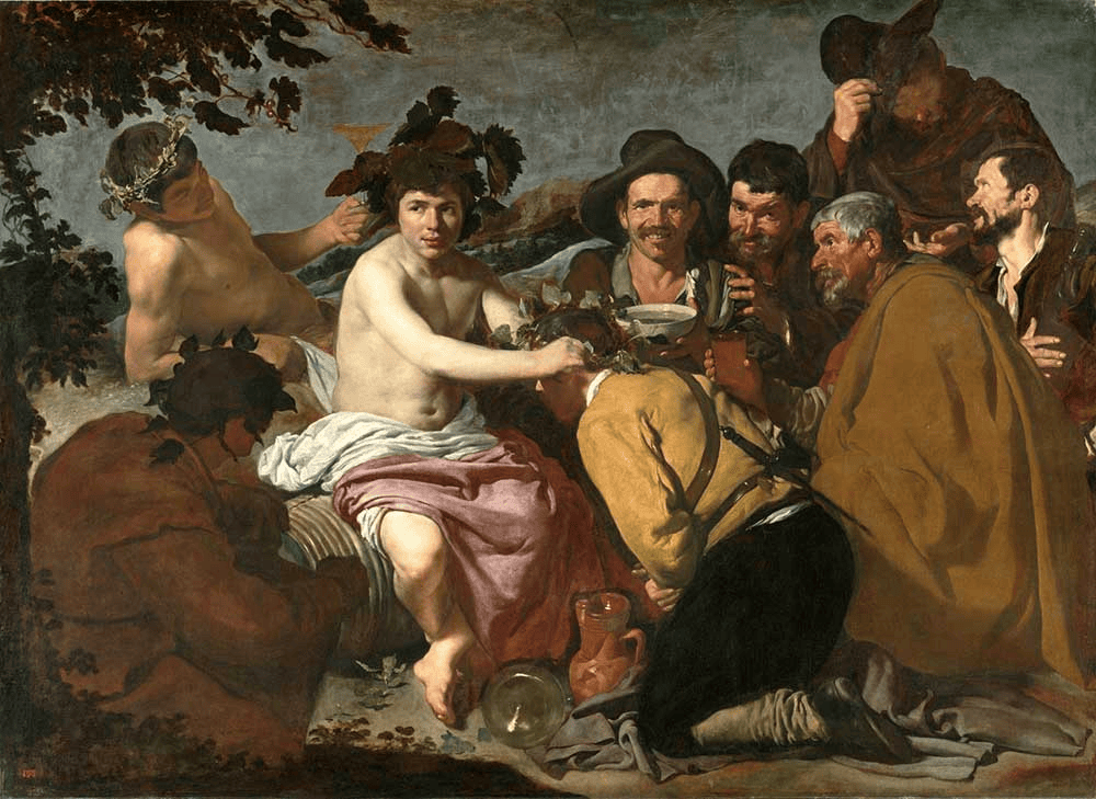 Diego Velázquez — Bacchus'un Zaferi (Ayyaşlar)