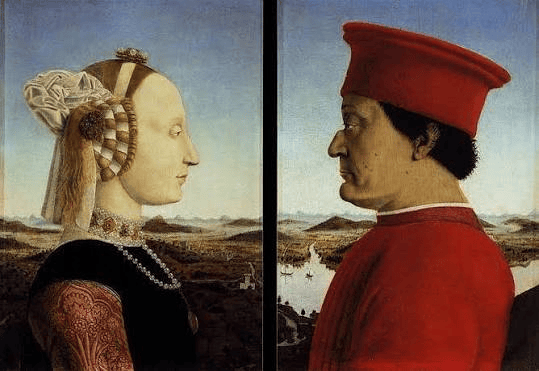Piero della Francesca — Urbino Dükü ve Düşesi
