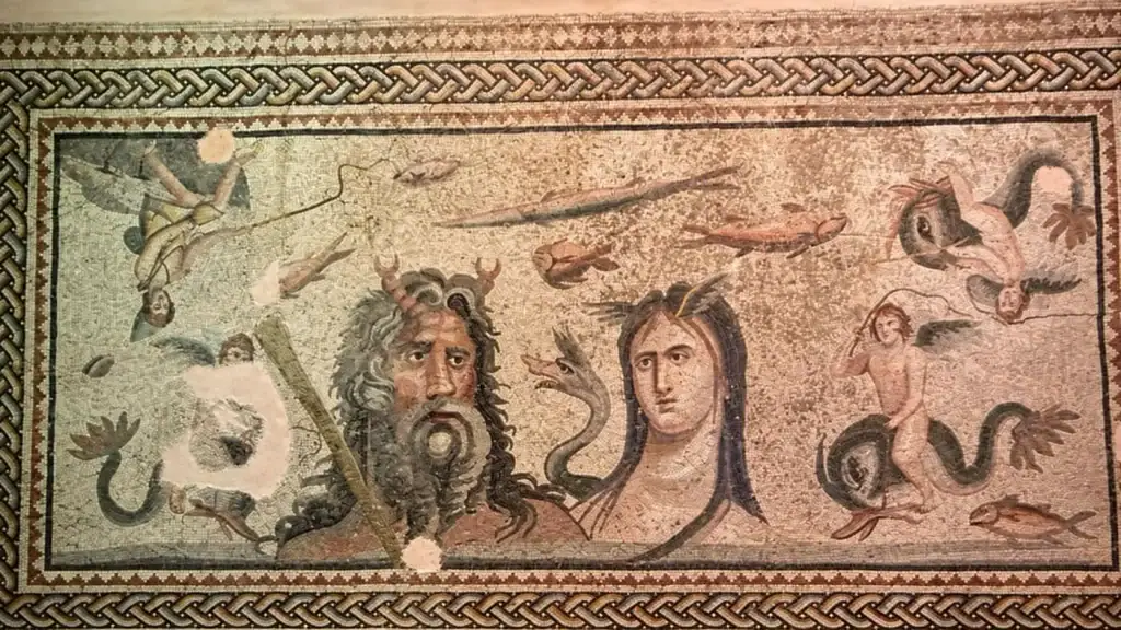 Okeanos ve Tethys Mozaiği