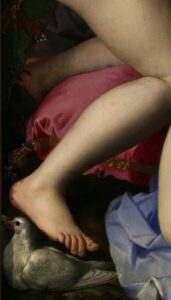 Bronzino'nun Venüs, Cupid, Delilik ve Zaman tablosu: iç içe geçmiş alegorik figürler