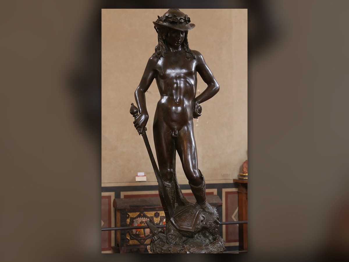 Donatello'nun bronz Davut heykeli, Bargello