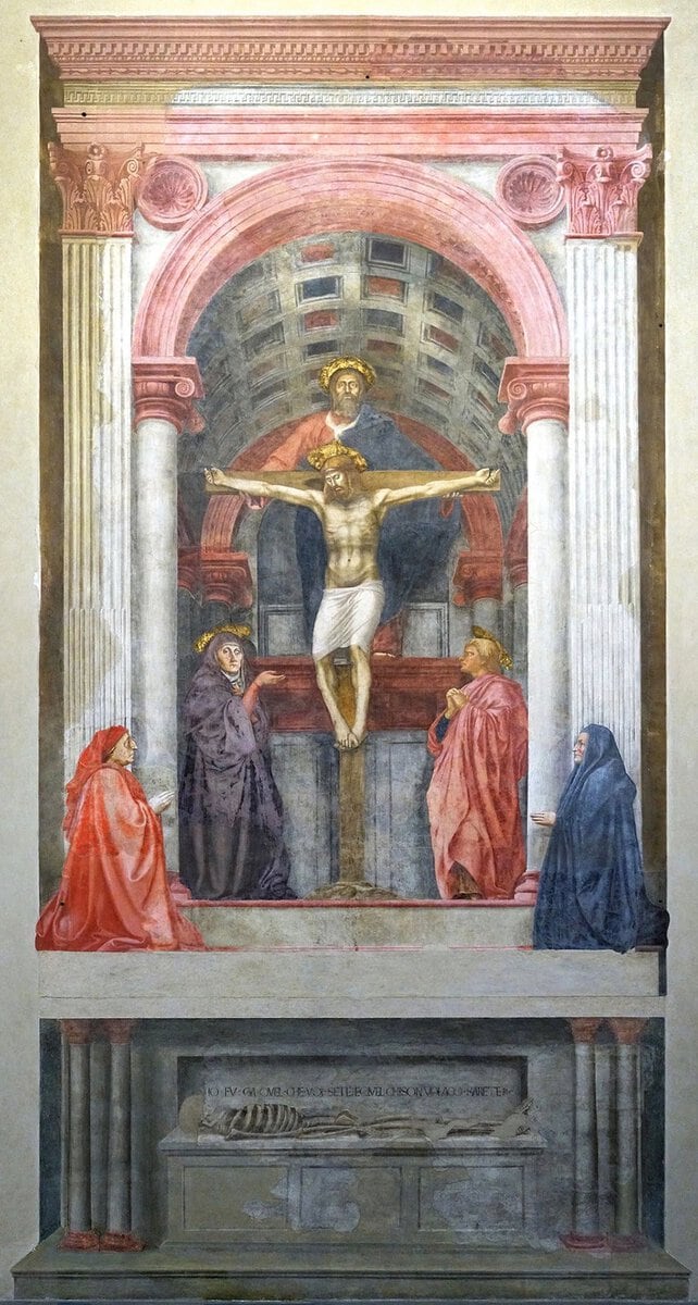 Masaccio, Kutsal Üçlü