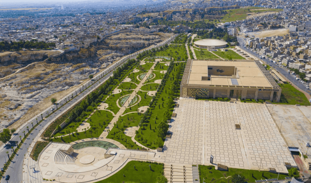 Şanlıurfa Arkeoloji Müzesi ile Haleplibahçe Mozaik Müzesi arasındaki Arkeopark
