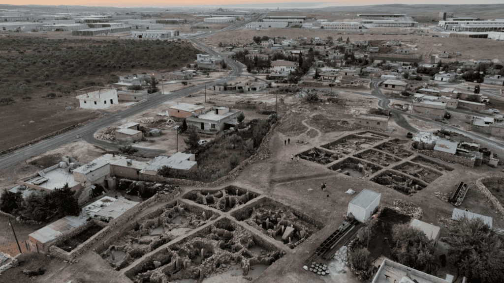 Sayburç kazı alanında açığa çıkarılan Neolitik yapılar