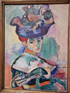 Matisse'in Şapkalı Kadın tablosu