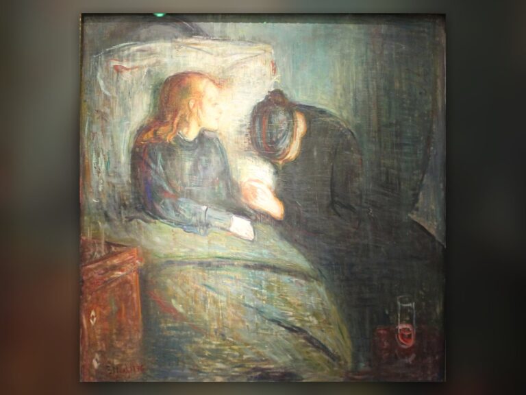 Edvard Munch, Hasta Çocuk