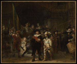 Rembrandt'ın Gece Nöbeti tablosu: harekete geçen milis bölüğü