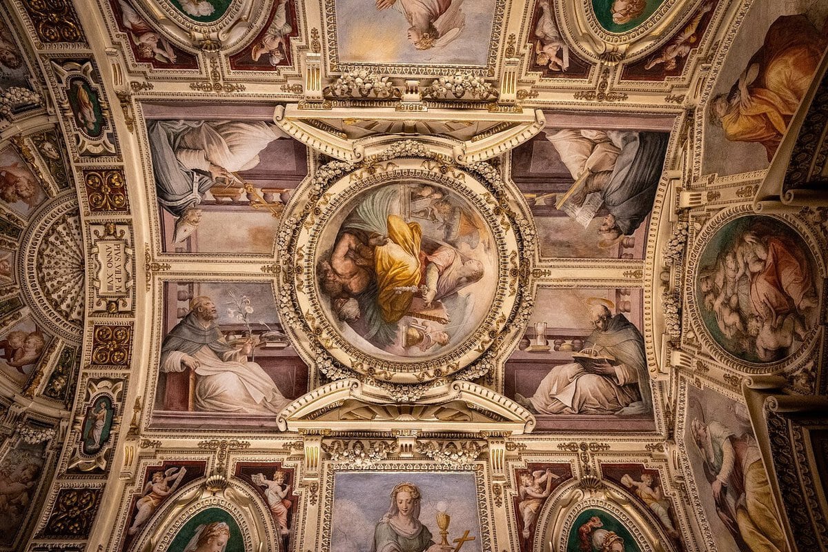 Sistine Şapeli'nin içi