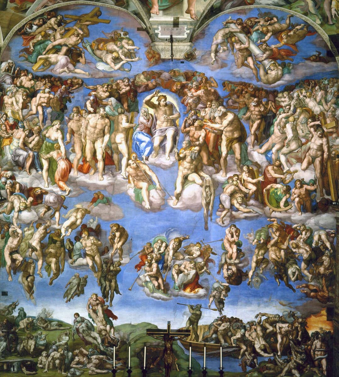 Michelangelo'nun Son Yargı freski