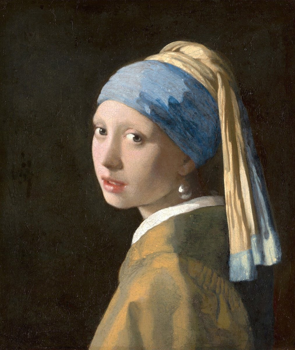 Johannes Vermeer'in İnci Küpeli Kız tablosu