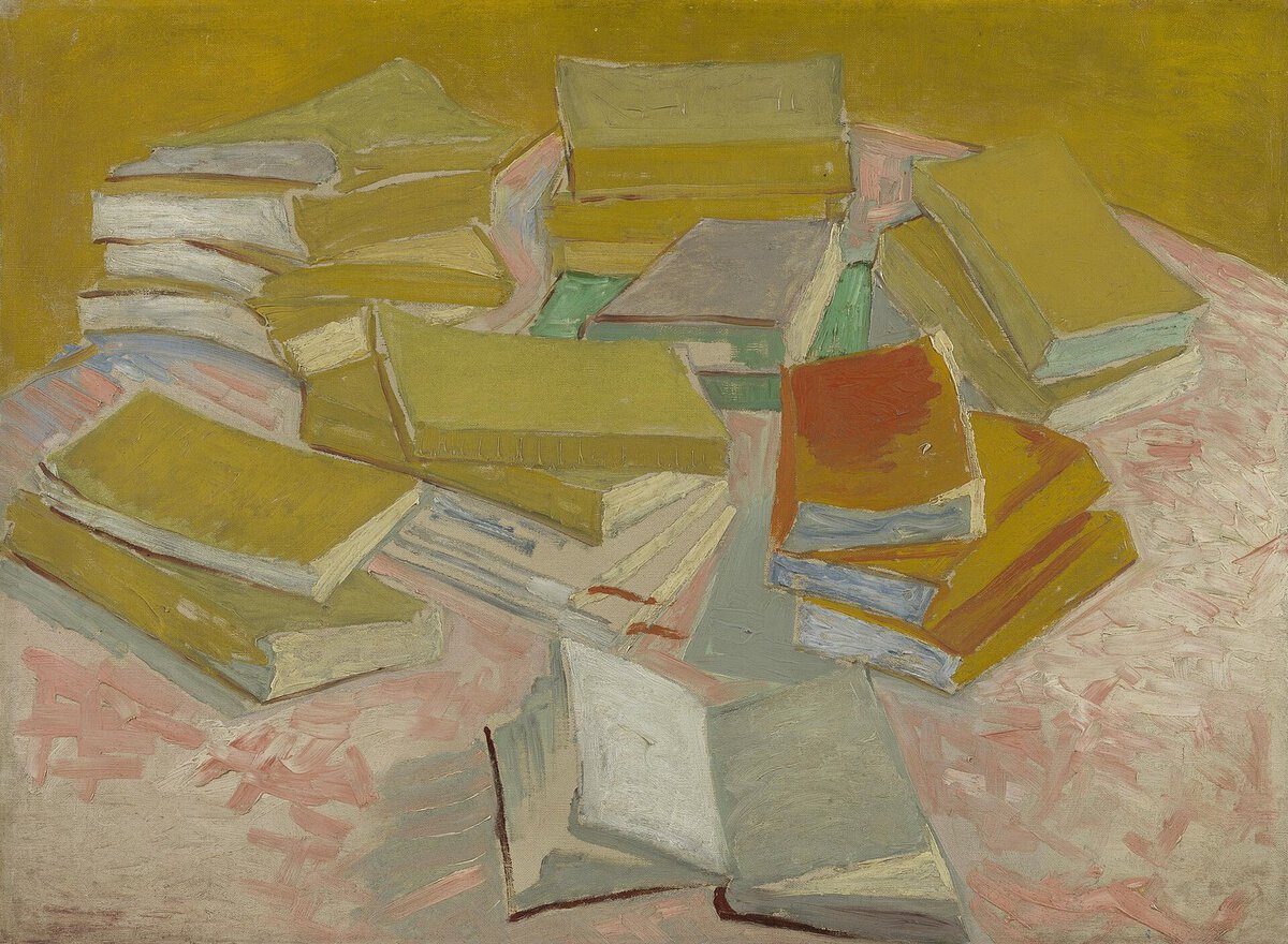 Van Gogh, Fransız Romanları Yığını