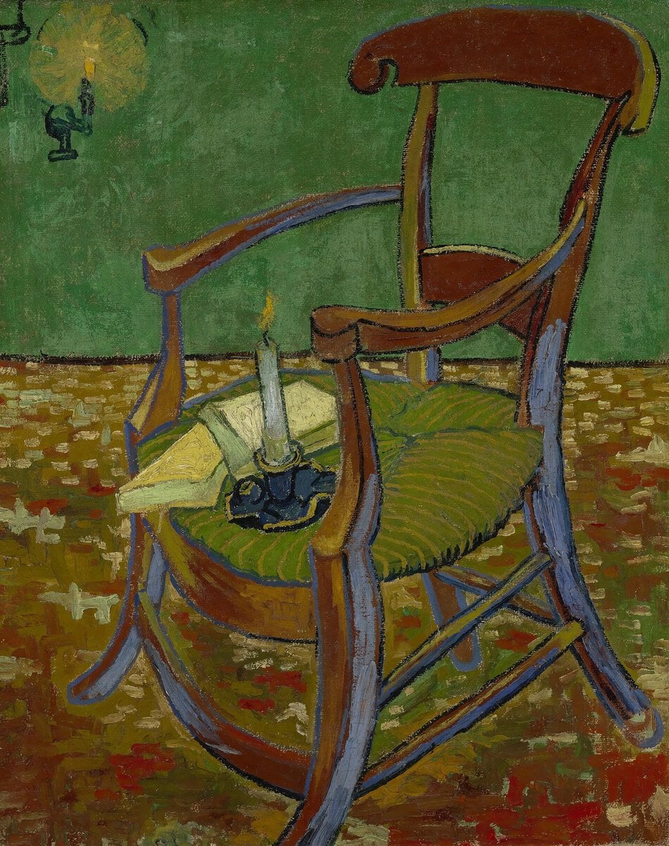 Van Gogh, Gauguin'in Sandalyesi